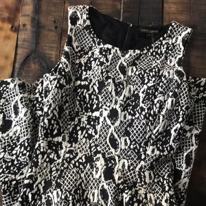 Black and White Dress